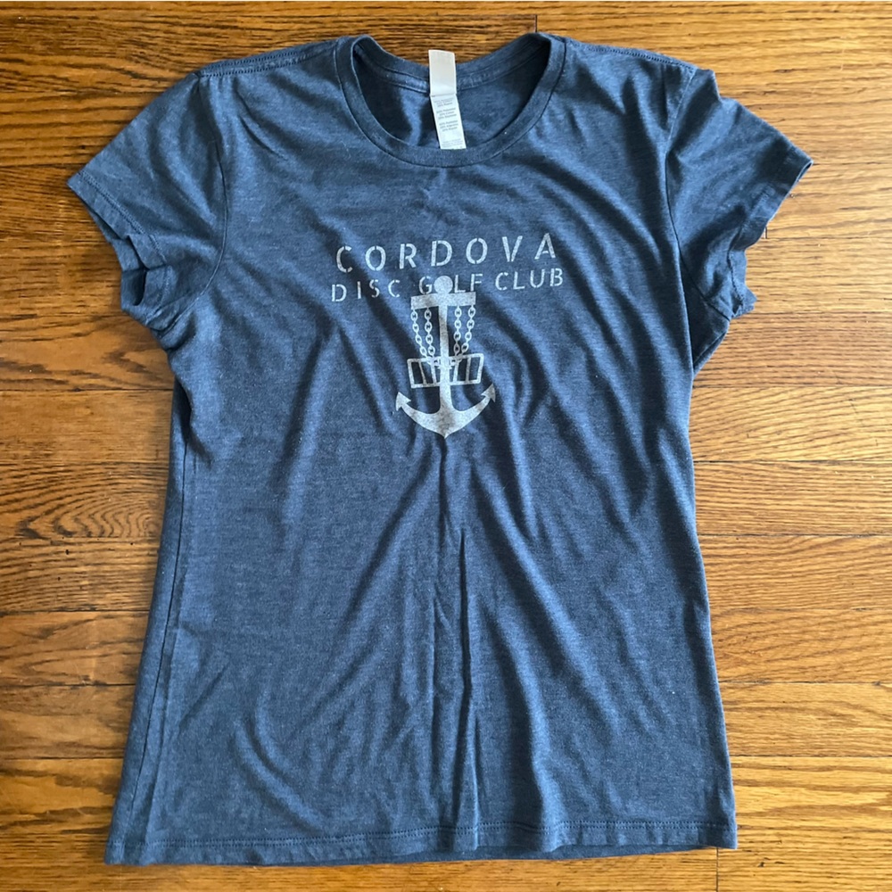 Blue Cordova Disk Golf Graphic T-Shirt
